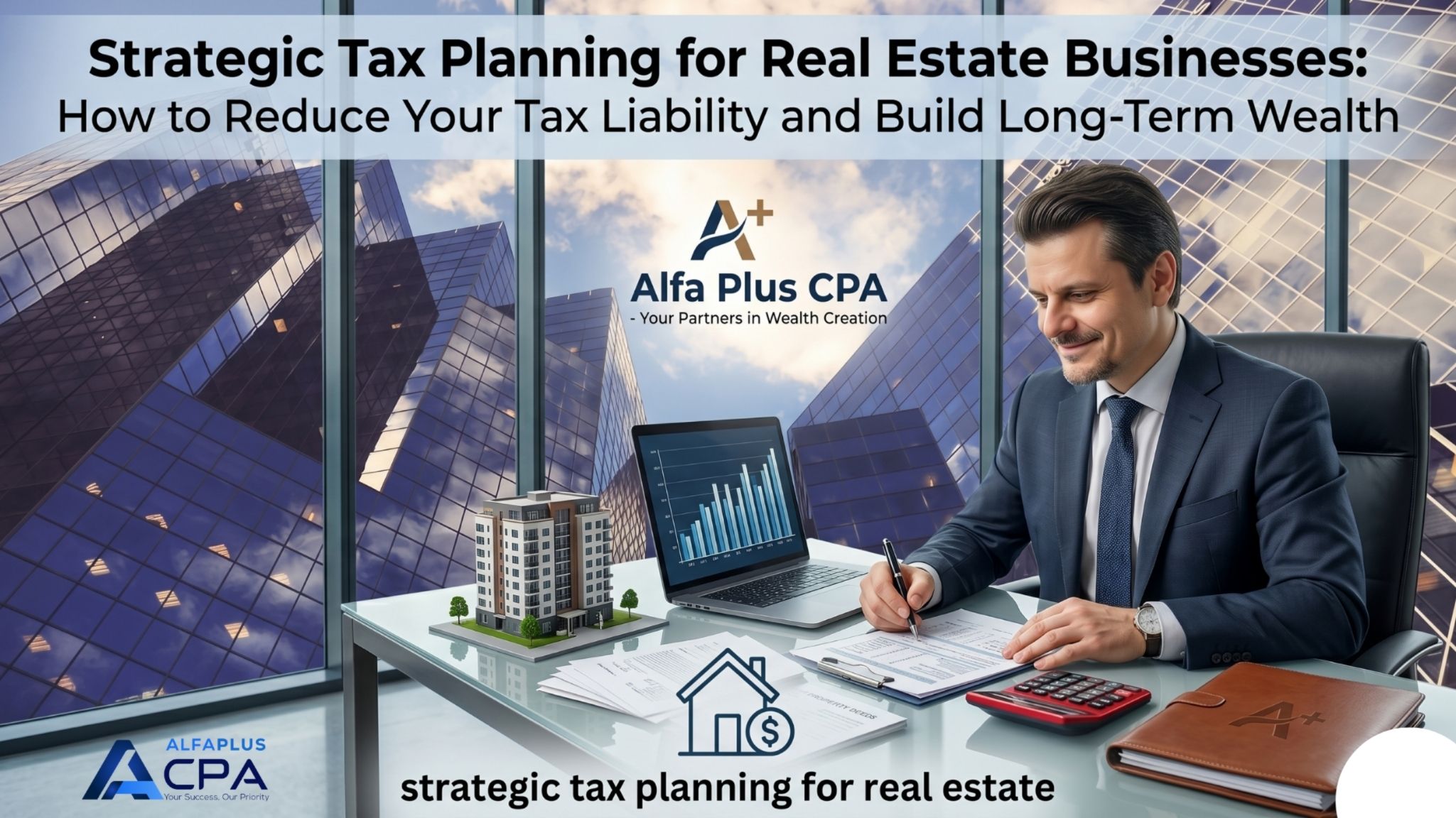 Strategic Tax Planning for Real Estate Businesses- How to Reduce Your Tax Liability and Build Long-Term Wealth