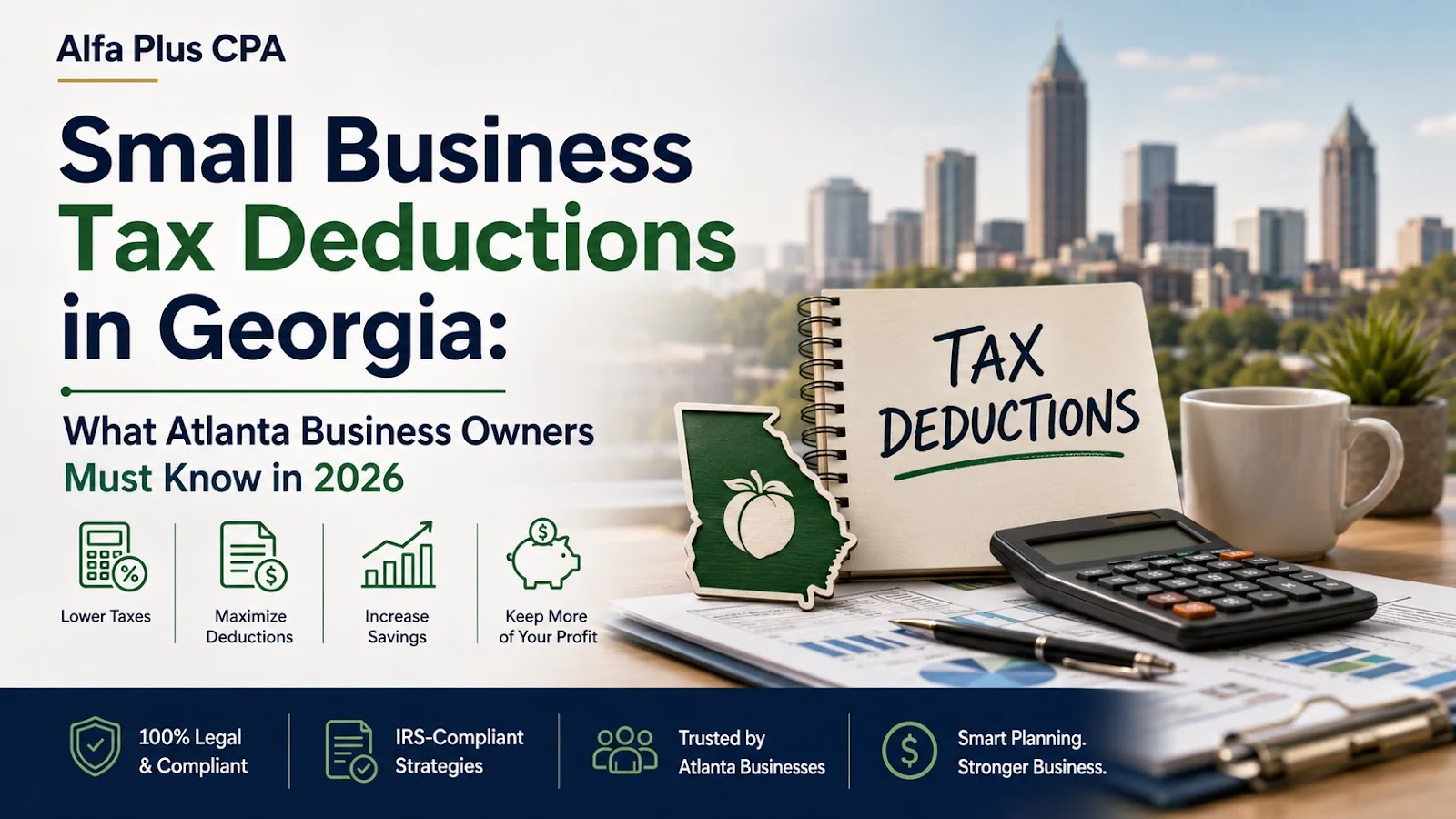 Small Business Tax Deductions in Georgia: What Atlanta Business Owners Must Know in 2026