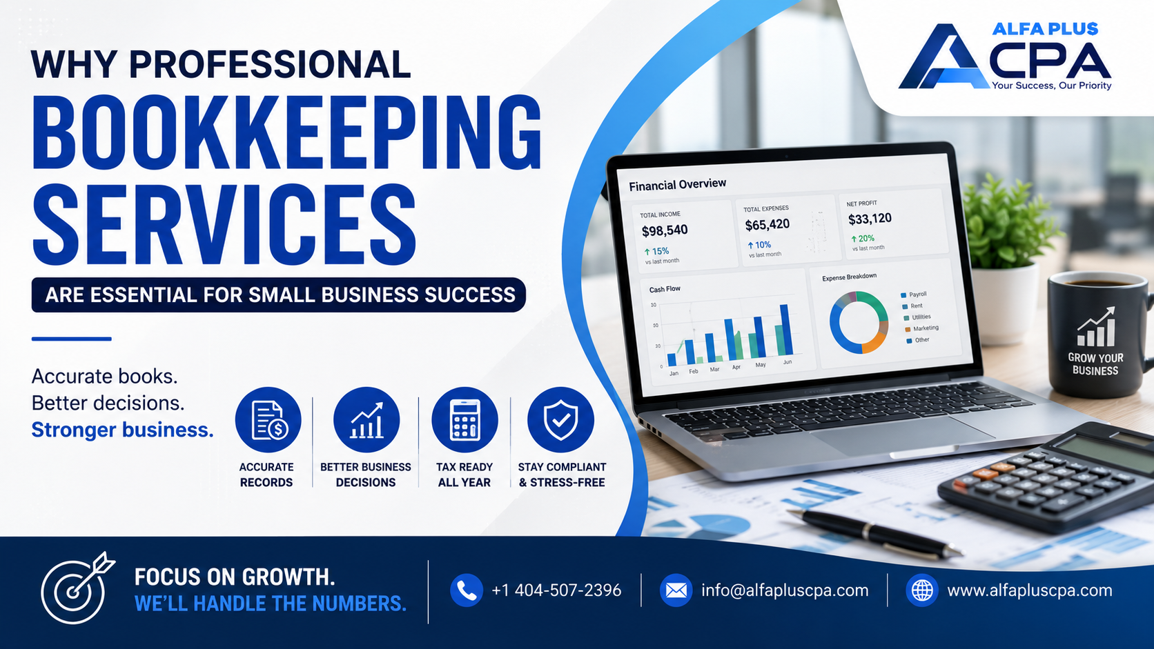 Why Professional Bookkeeping Services Are Essential for Small Business Success in 2026
