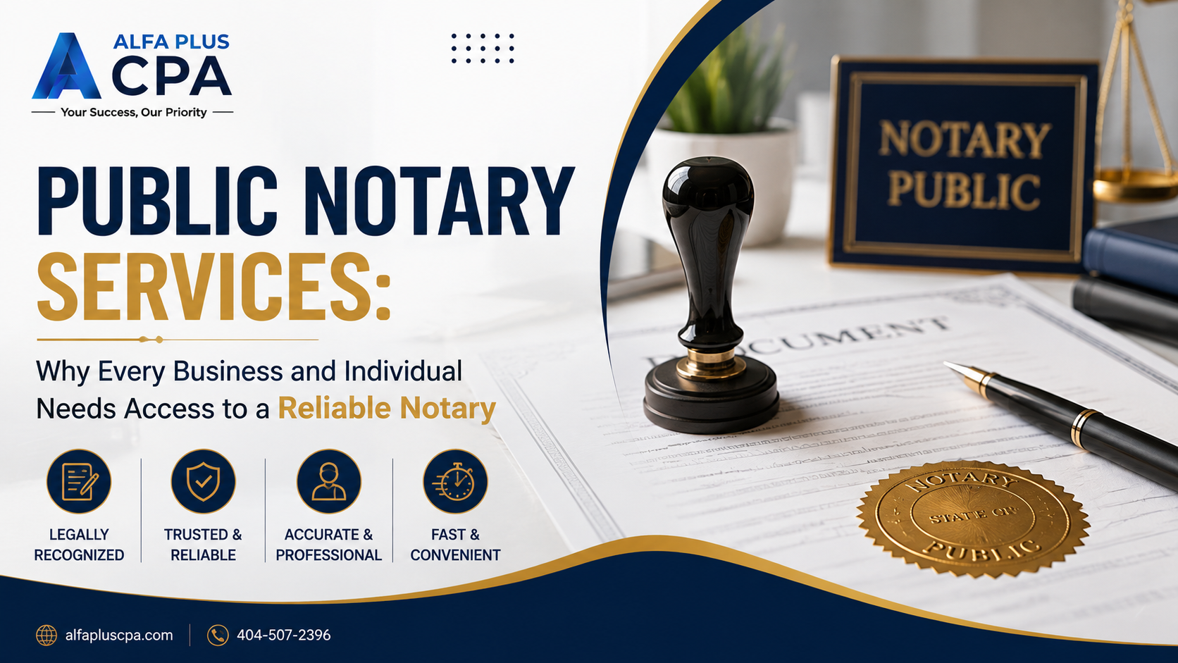 Public Notary Services: Why Every Business and Individual Needs Access to a Reliable Notary