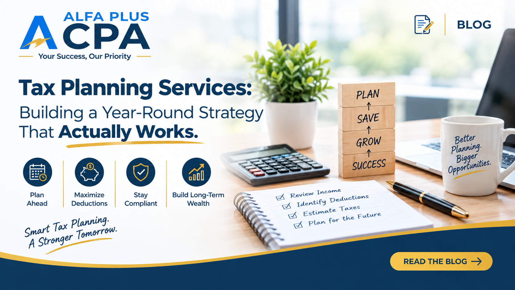 Tax Planning Services: Building a Year-Round Strategy That Actually Works