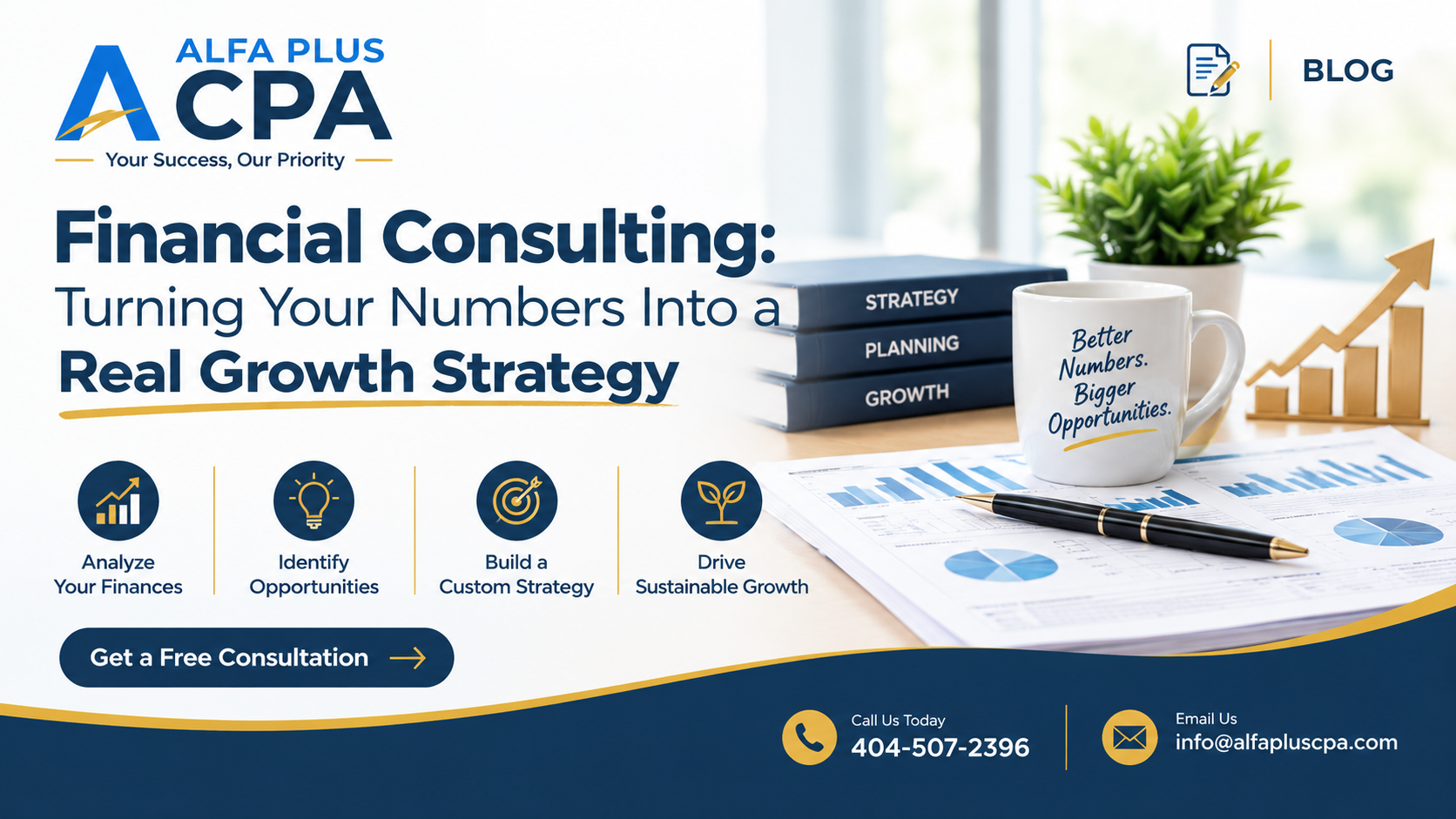 Financial Consulting: Turning Your Numbers Into a Real Growth Strategy